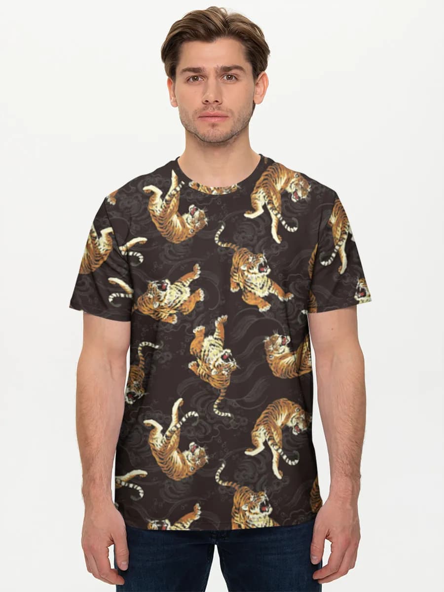 Men's basic cotton T-shirt