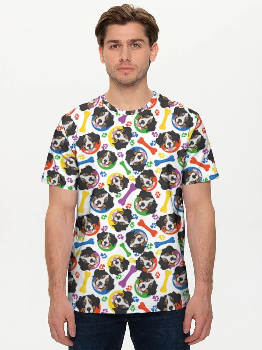 Men's basic cotton T-shirt