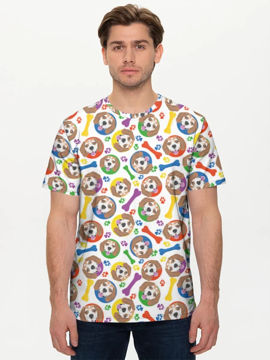 Men's basic cotton T-shirt
