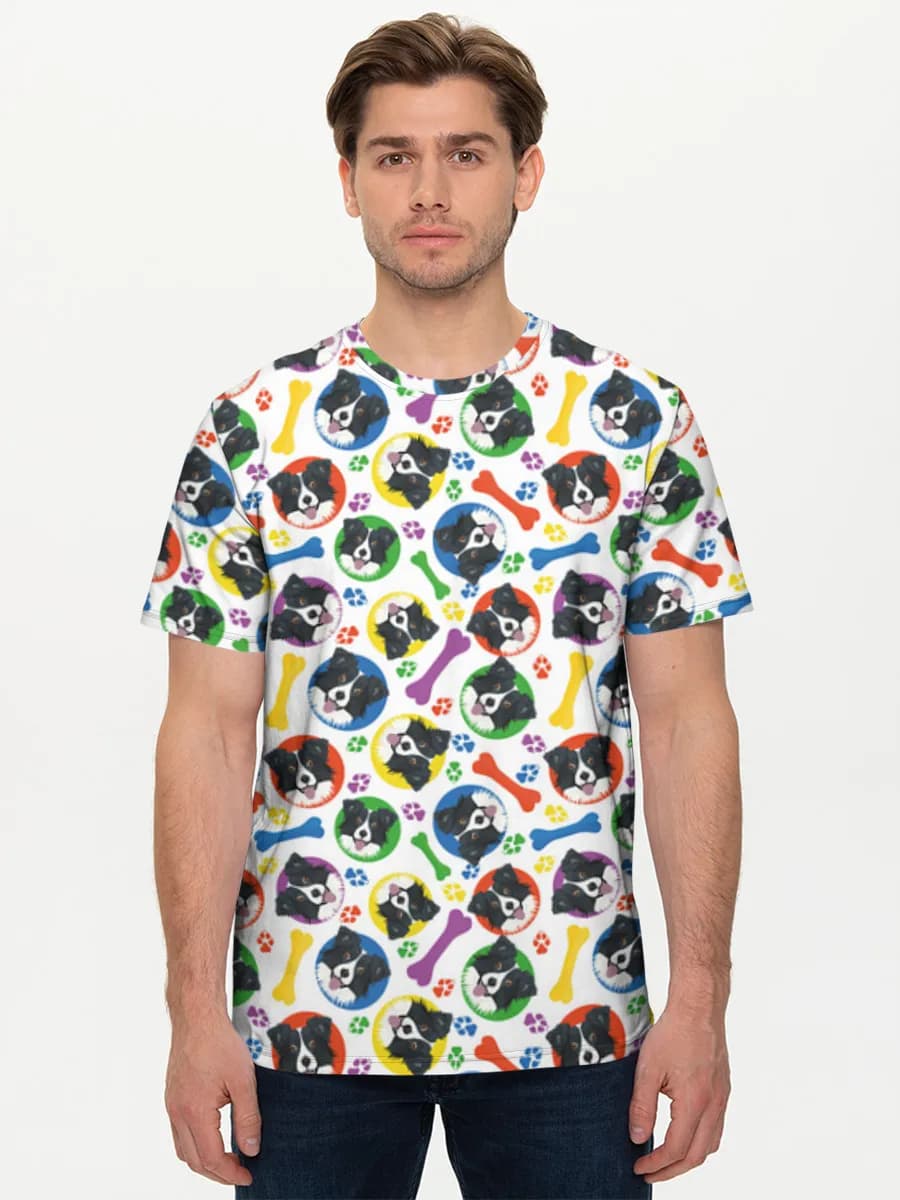 Men's basic cotton T-shirt