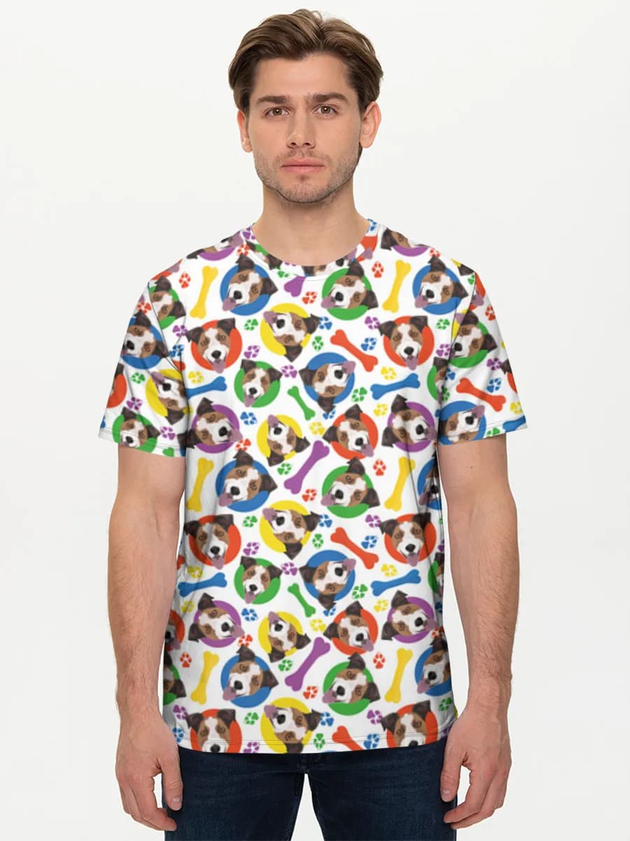 Men's basic cotton T-shirt