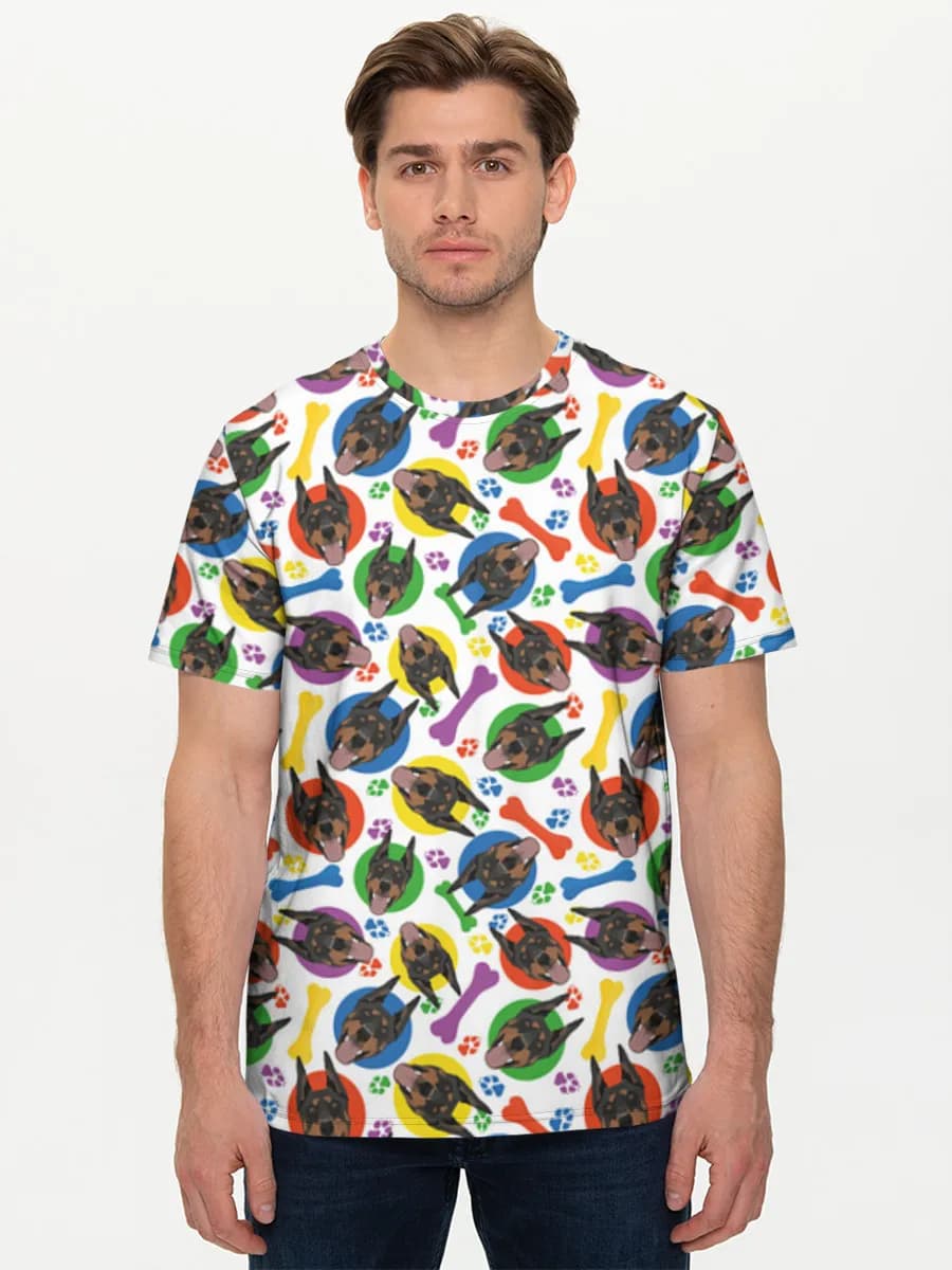 Men's basic cotton T-shirt