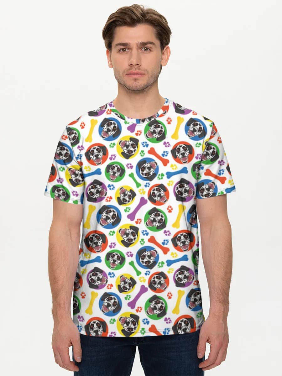 Men's basic cotton T-shirt