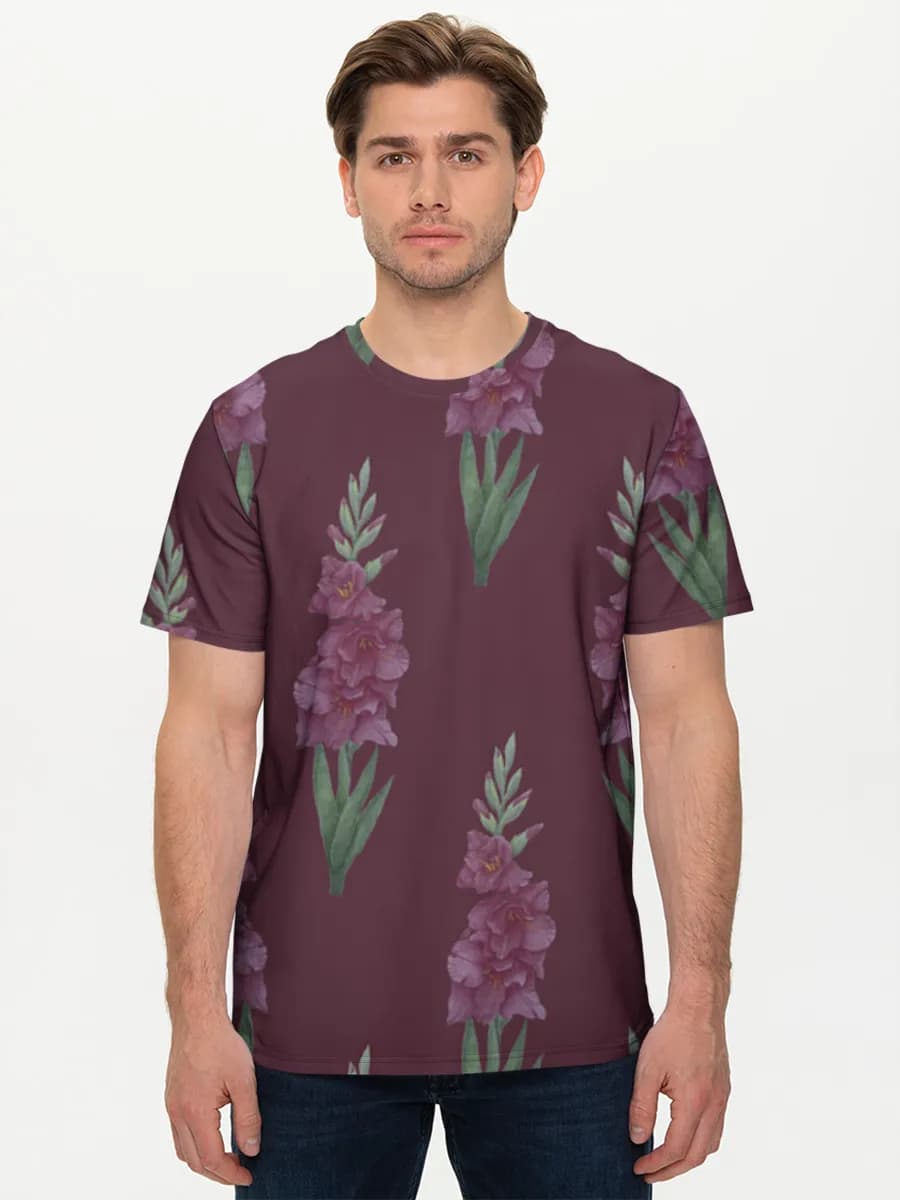 Men's basic cotton T-shirt