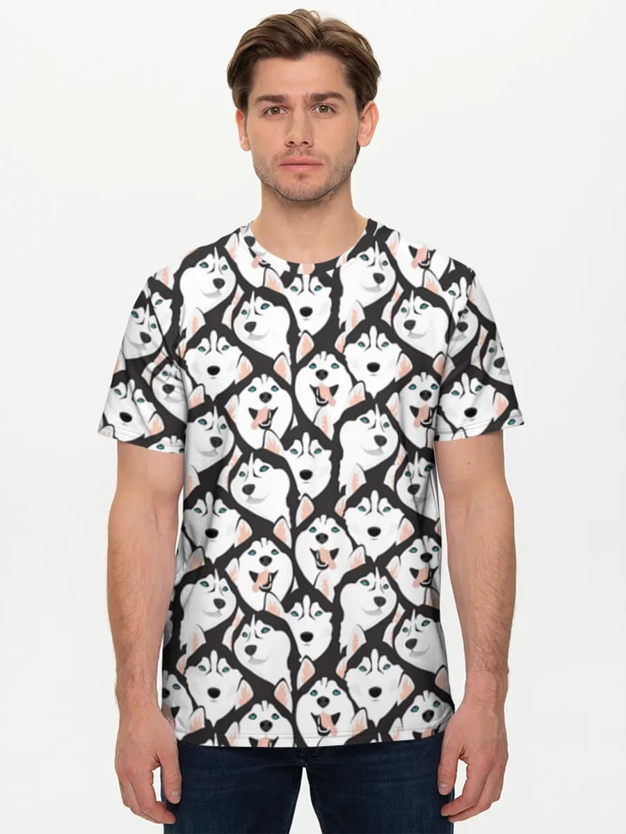 Men's basic cotton T-shirt
