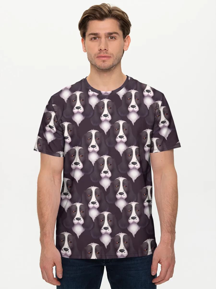 Men's basic cotton T-shirt