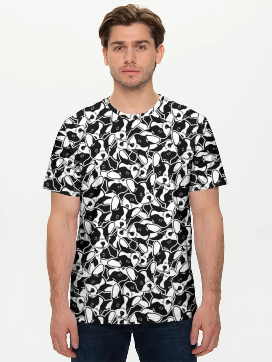 Men's basic cotton T-shirt