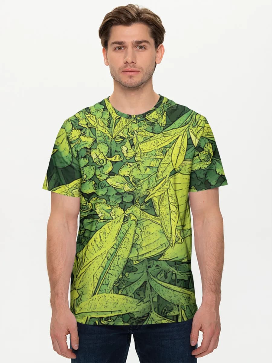 Men's basic cotton T-shirt