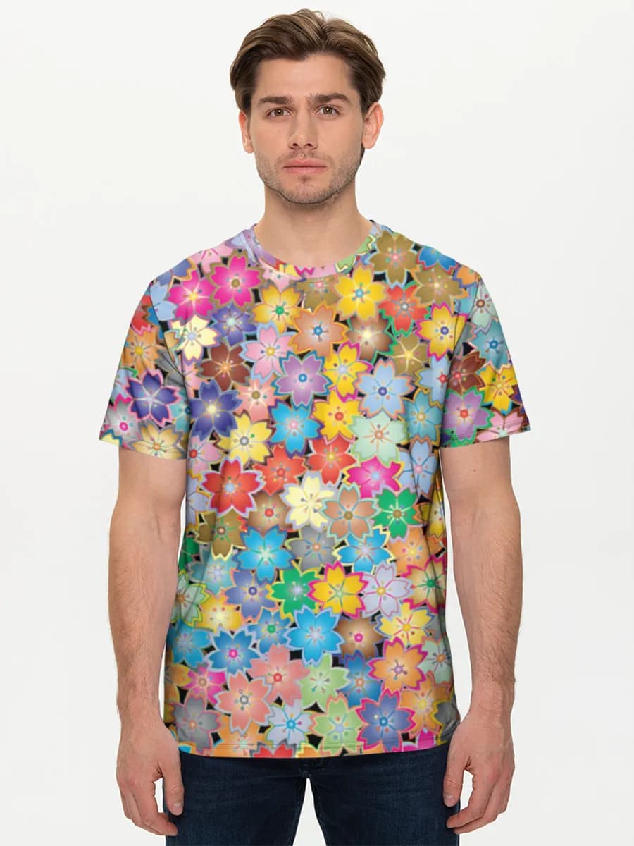 Men's basic cotton T-shirt