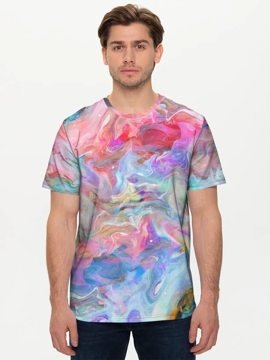 Men's basic cotton T-shirt