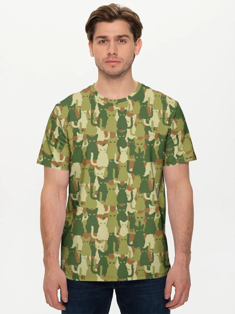 Men's basic cotton T-shirt