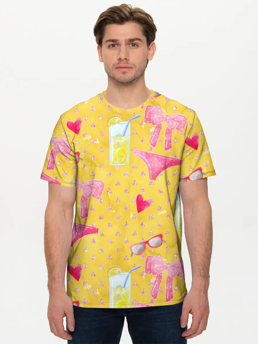 Men's basic cotton T-shirt