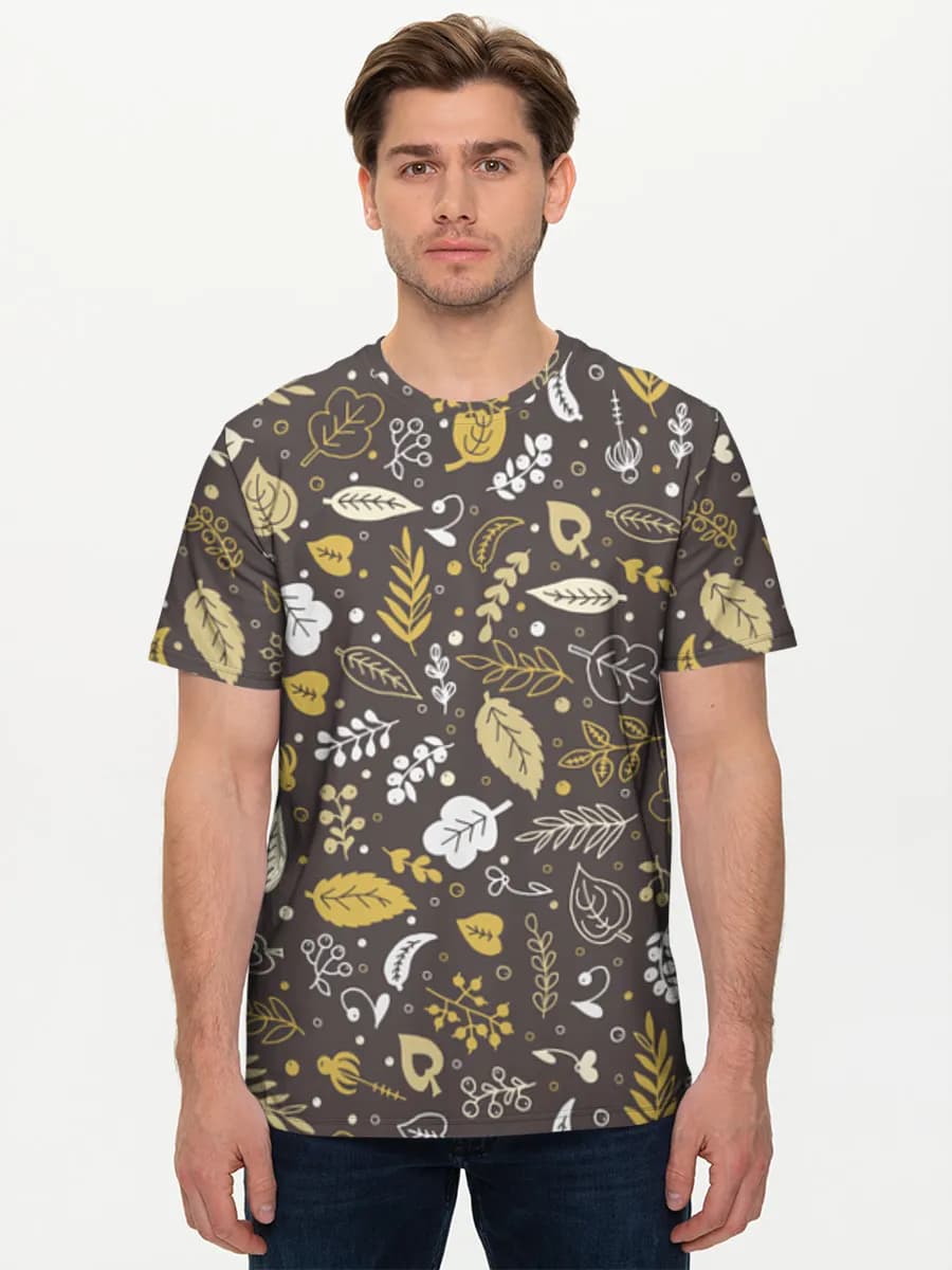 Men's basic cotton T-shirt