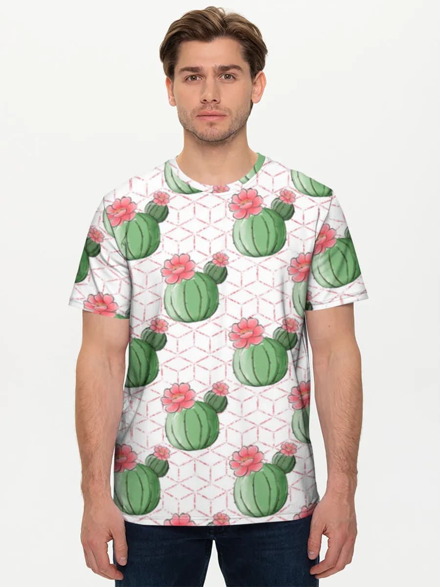 Men's basic cotton T-shirt