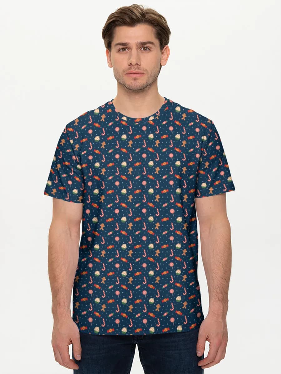 Men's basic cotton T-shirt