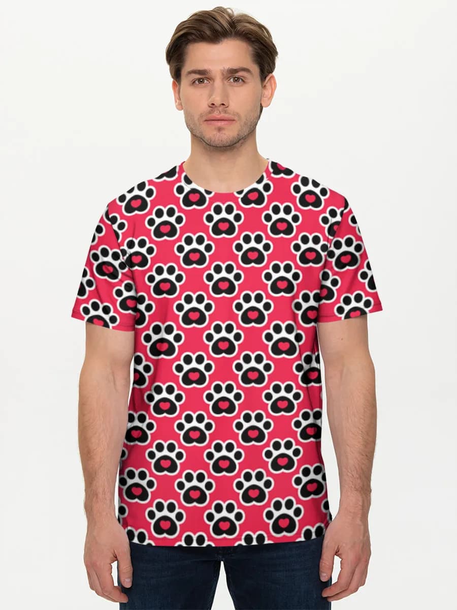Men's basic cotton T-shirt