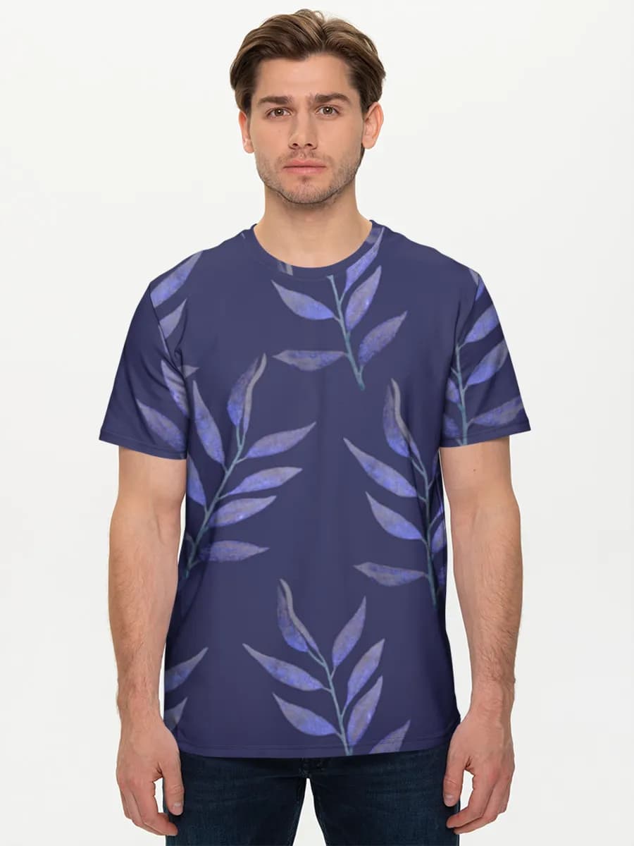 Midnight Botanical Leaves