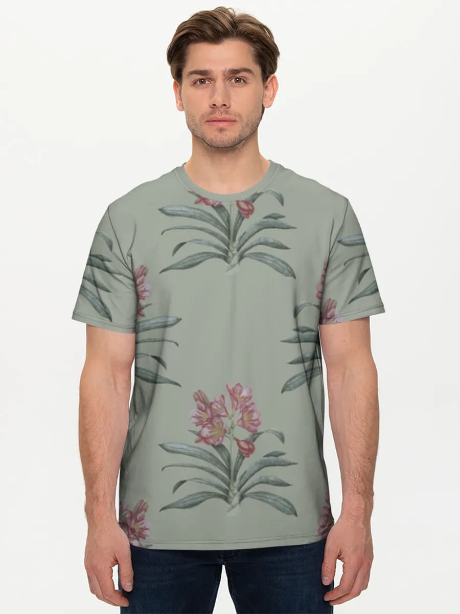 Men's basic cotton T-shirt