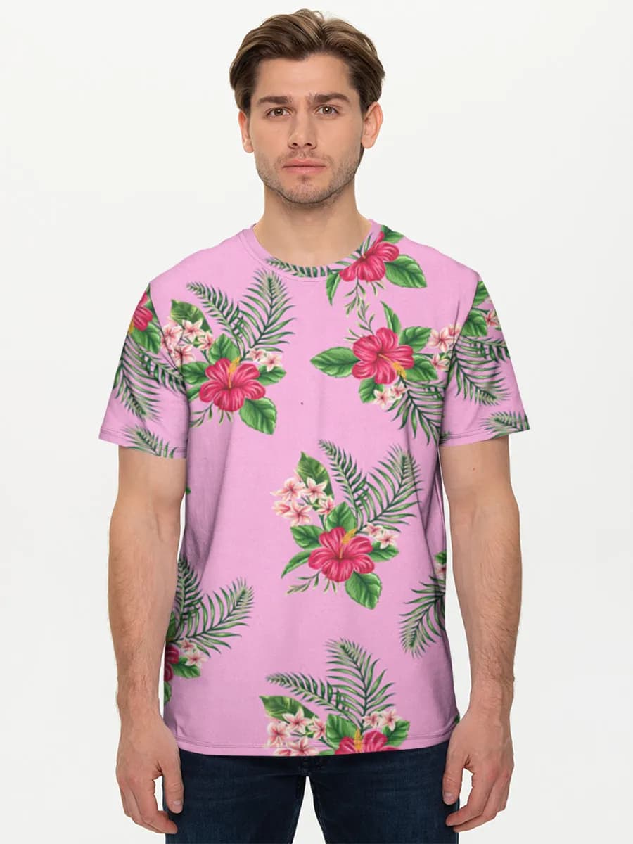 Men's basic cotton T-shirt