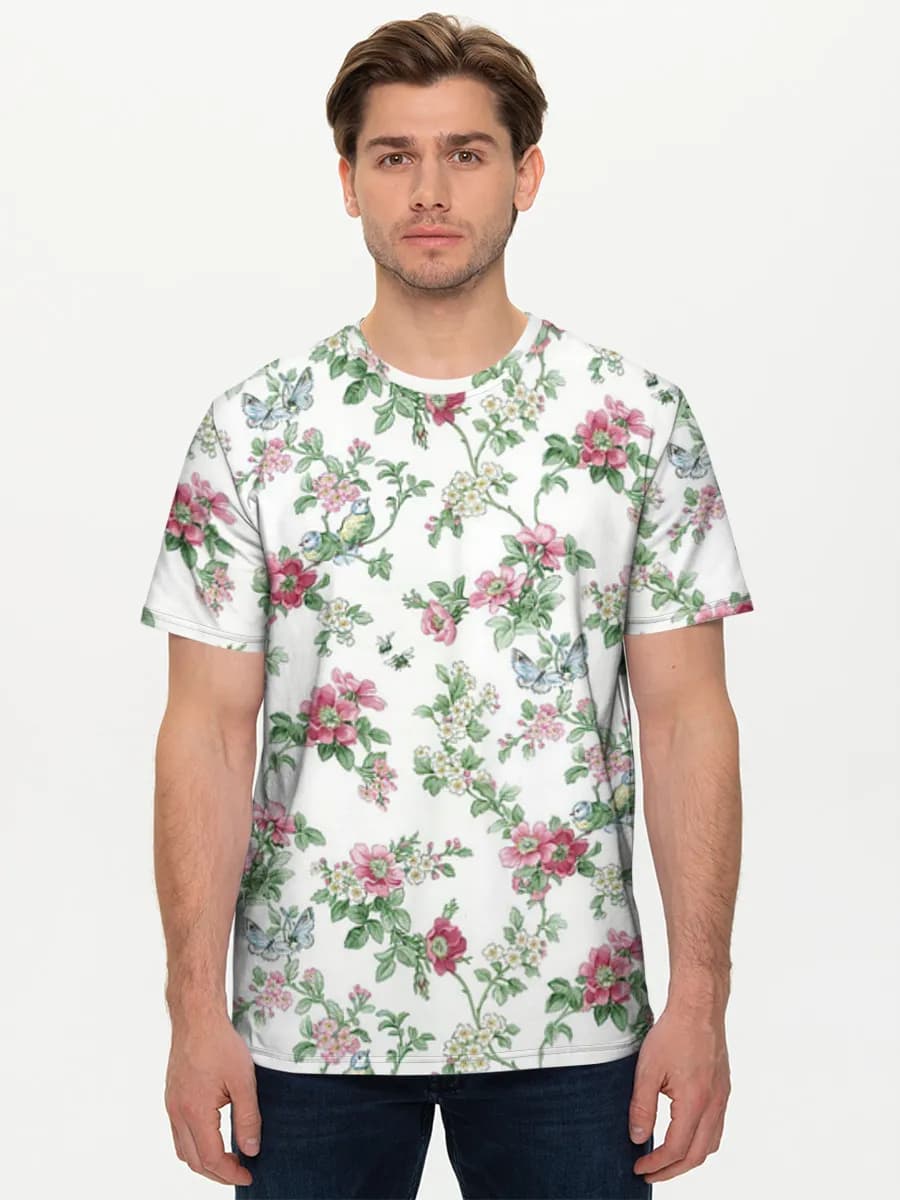 Men's basic cotton T-shirt