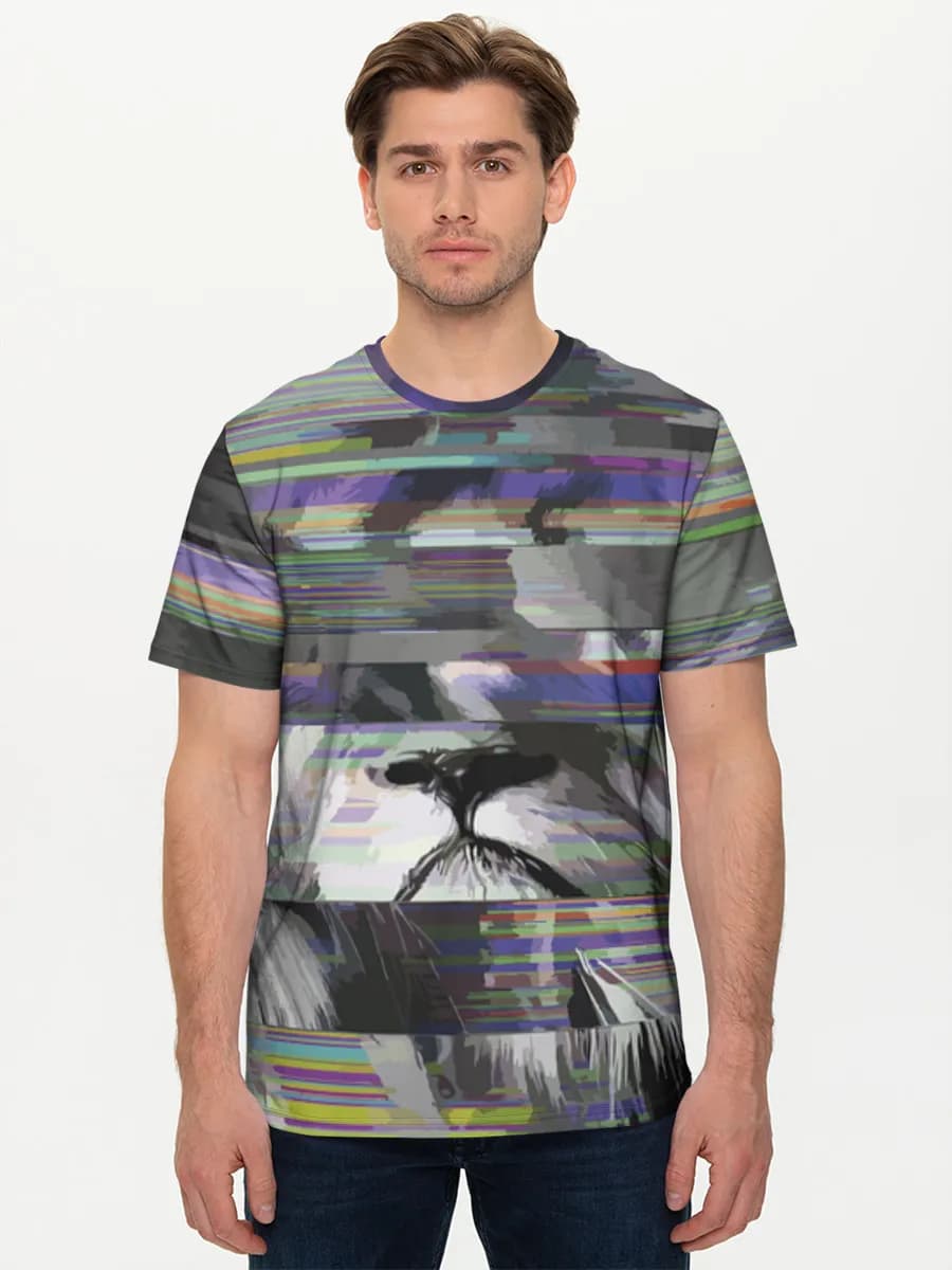 Men's basic cotton T-shirt