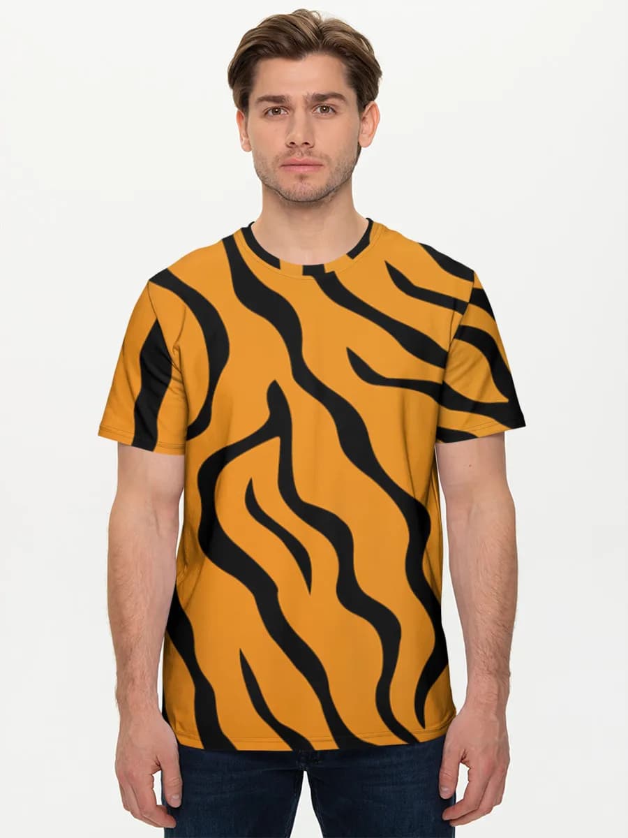 Orange Tiger Stripes