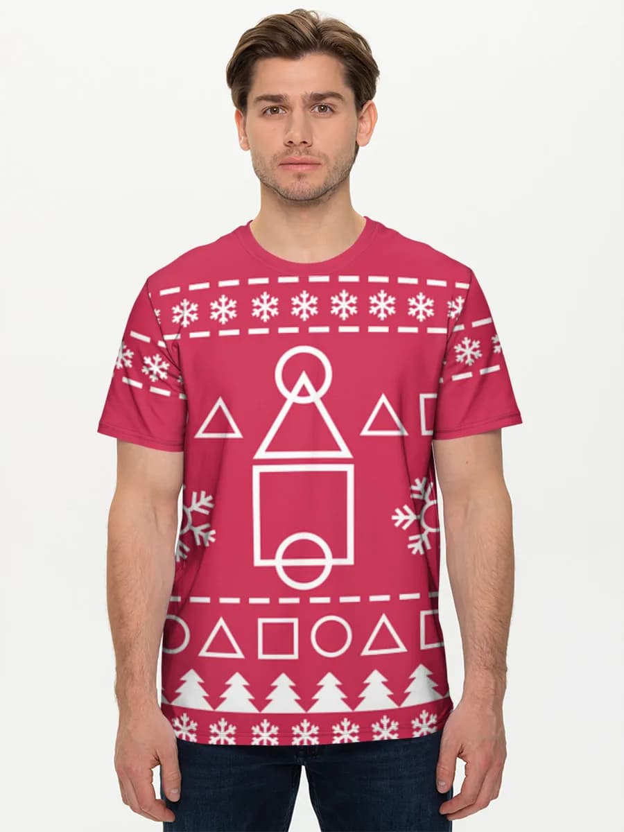 Geometric Holiday Sweater Design