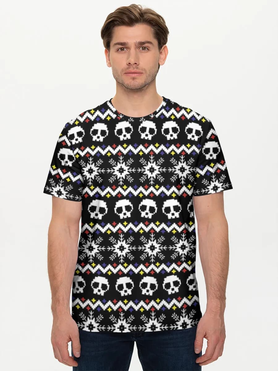 Men's basic cotton T-shirt