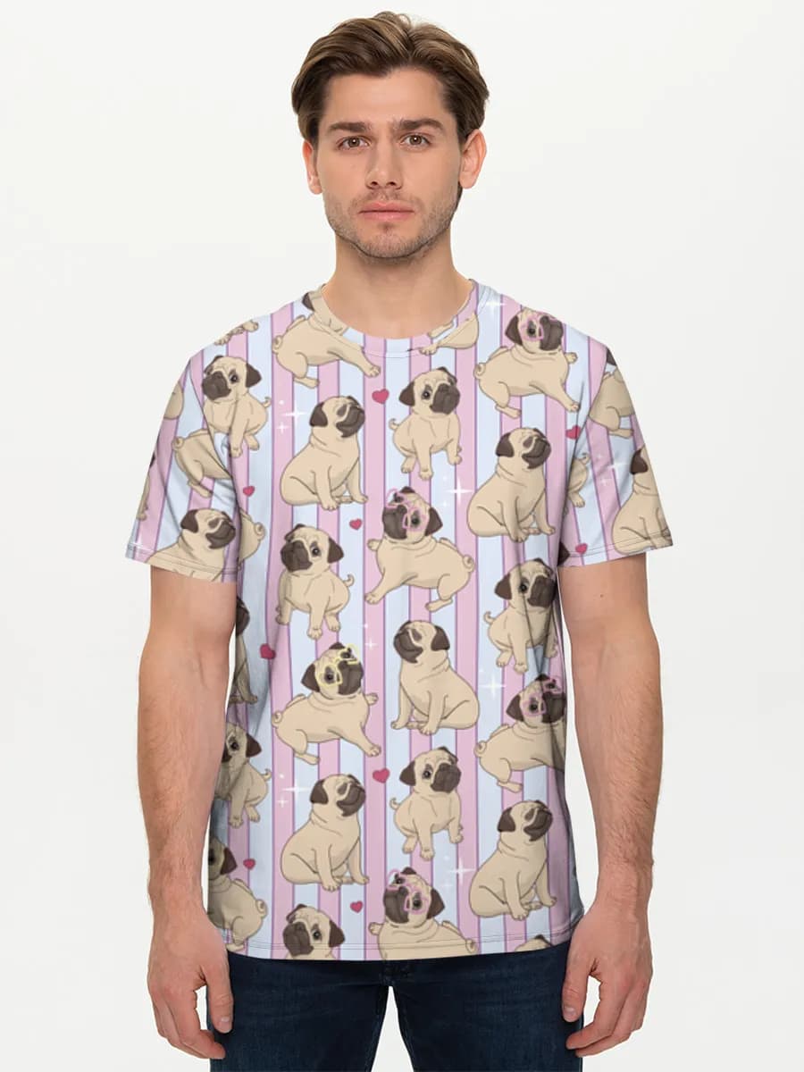 Men's basic cotton T-shirt