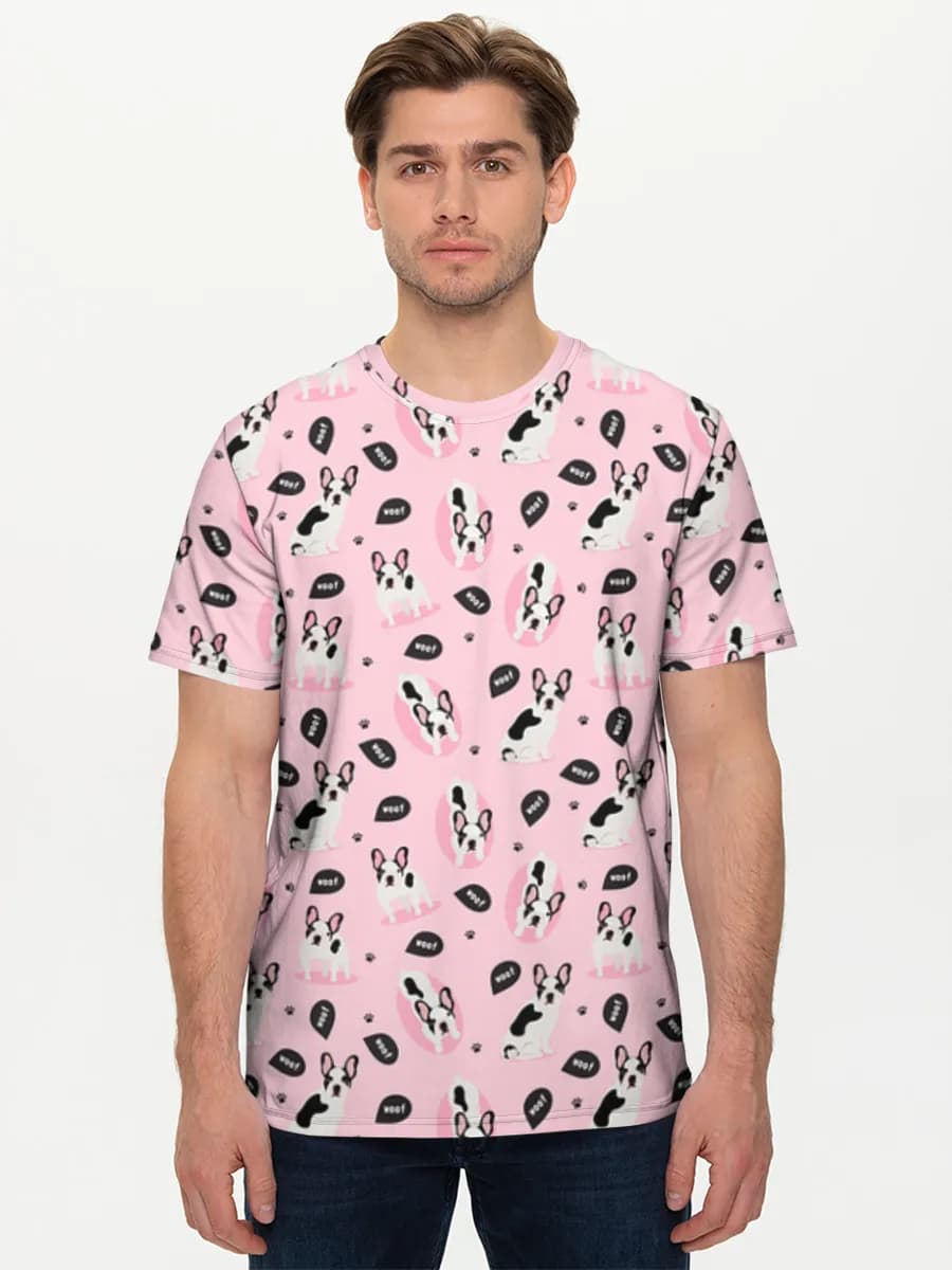 Men's basic cotton T-shirt