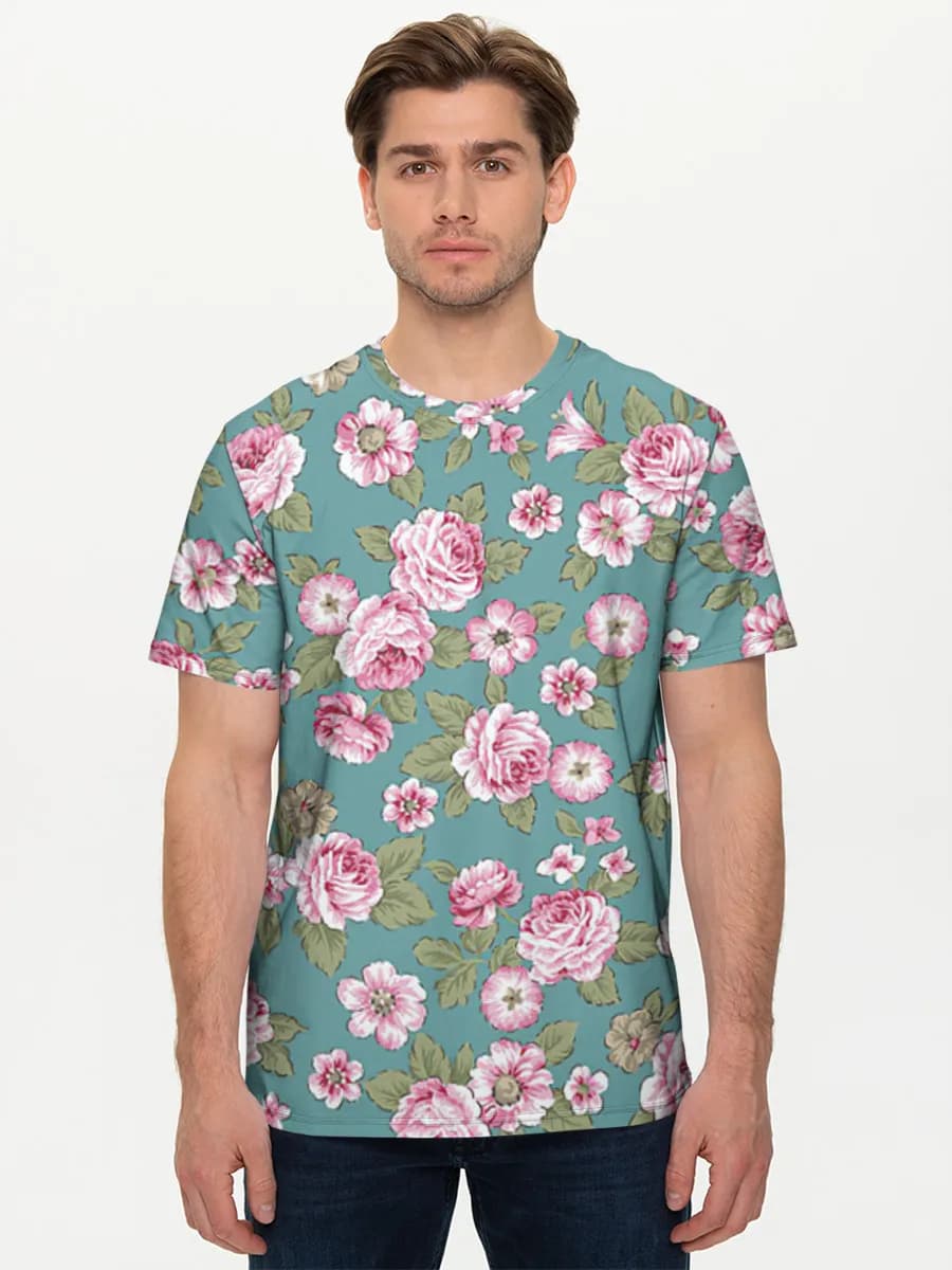 Men's basic cotton T-shirt