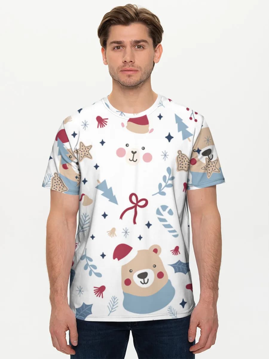 Men's basic cotton T-shirt