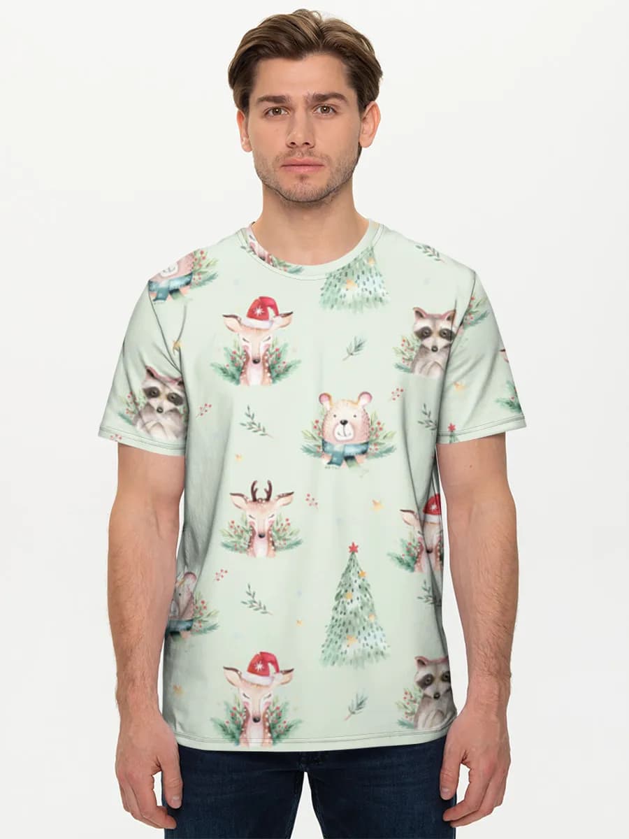 Men's basic cotton T-shirt