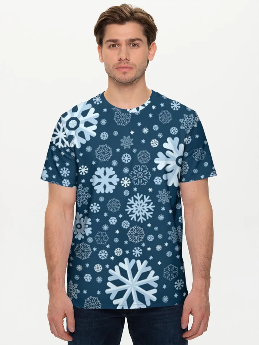 Men's basic cotton T-shirt
