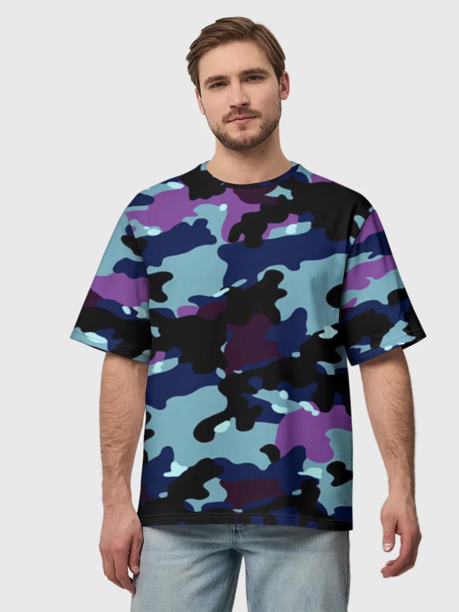 Men's oversized cotton T-shirt