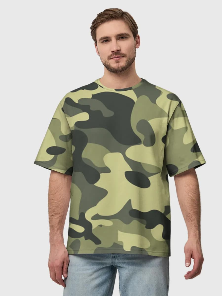 Men's oversized cotton T-shirt