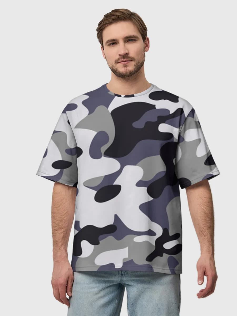 Men's oversized cotton T-shirt