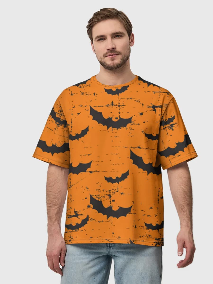Grunge Halloween Bats