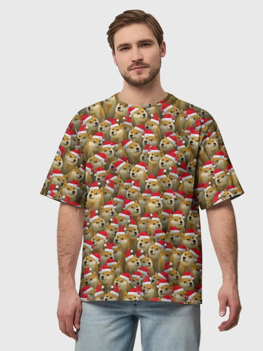 Men's oversized cotton T-shirt