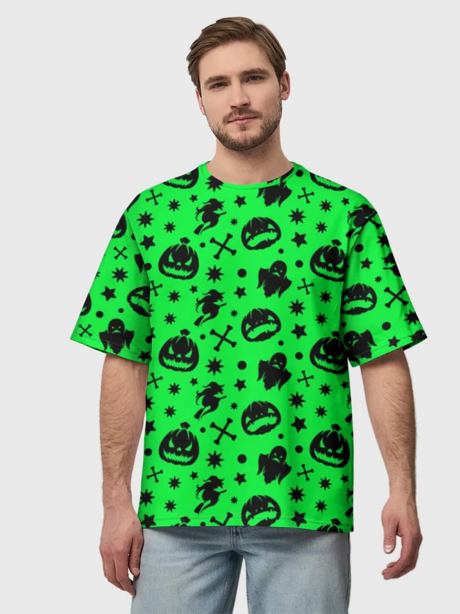 Men's oversized cotton T-shirt