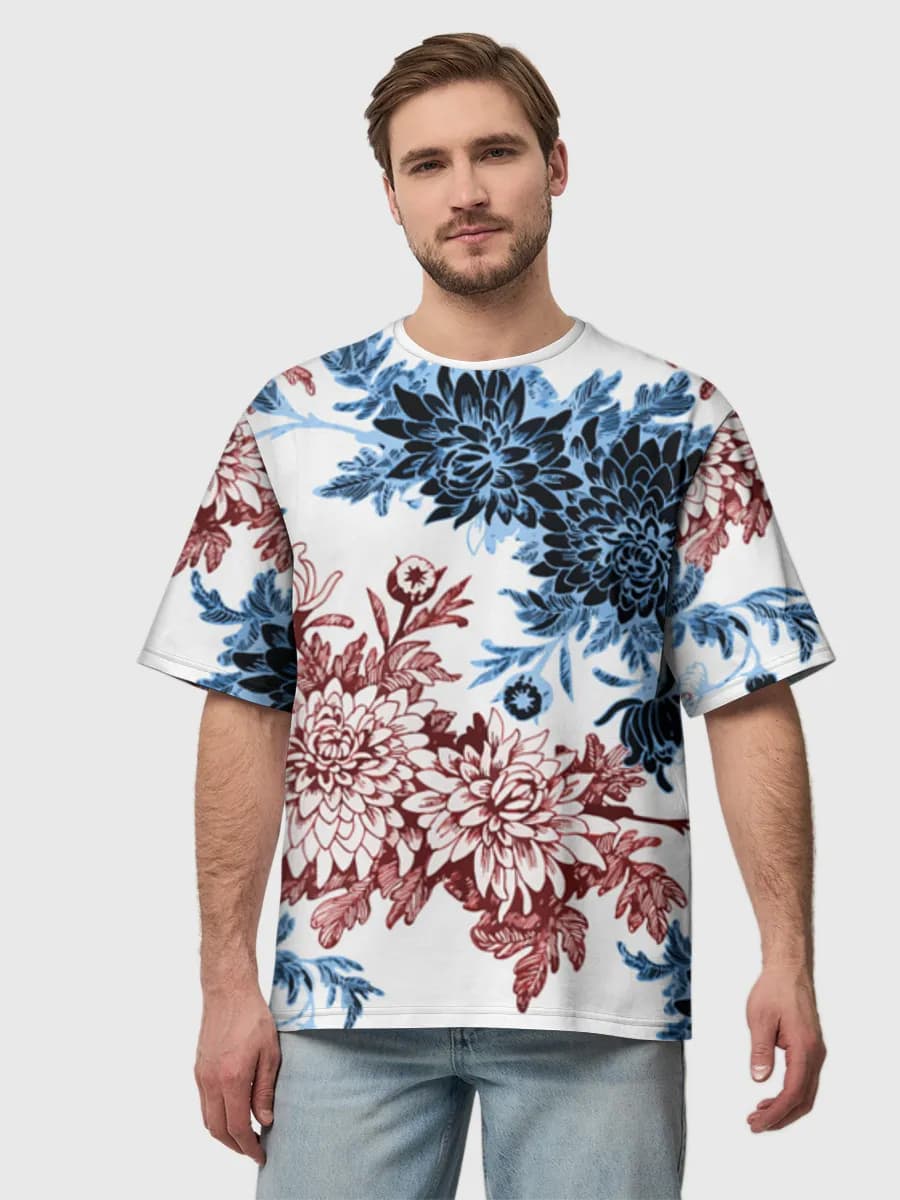 Men's oversized cotton T-shirt