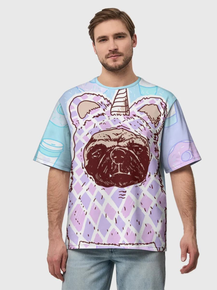 Pug Unicorn Pastel Vibes