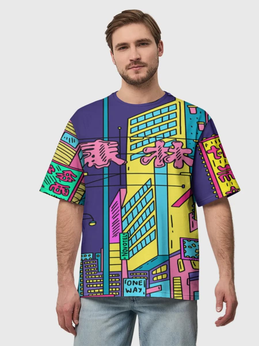 Neon Cyberpunk Night City