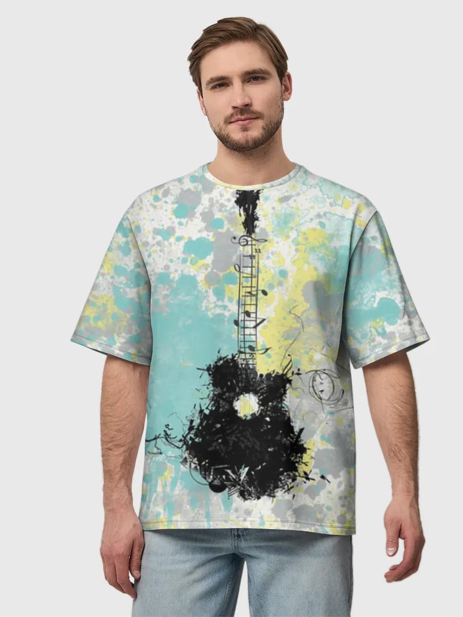 Men's oversized cotton T-shirt