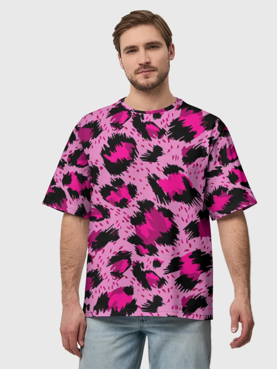 Men's oversized cotton T-shirt