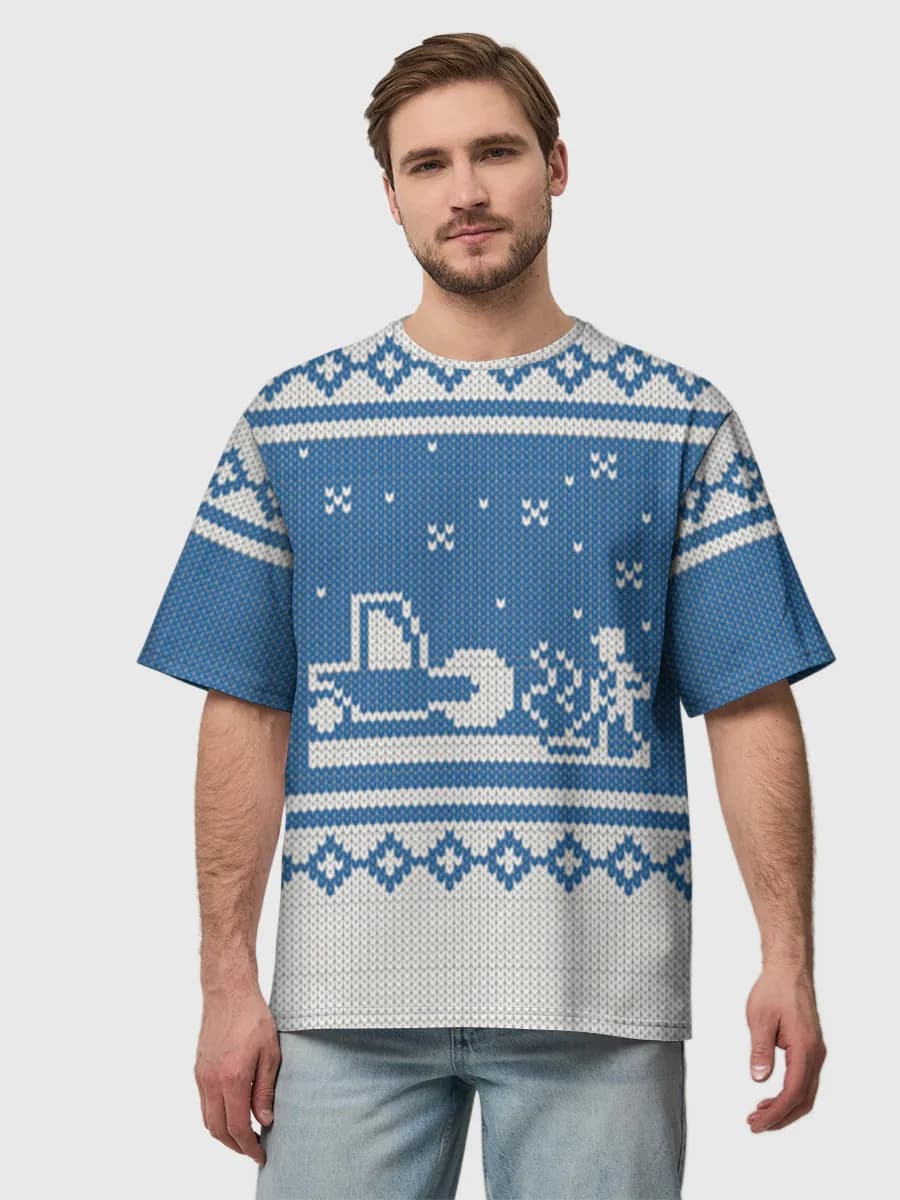 Asphalt Paving Ugly Sweater