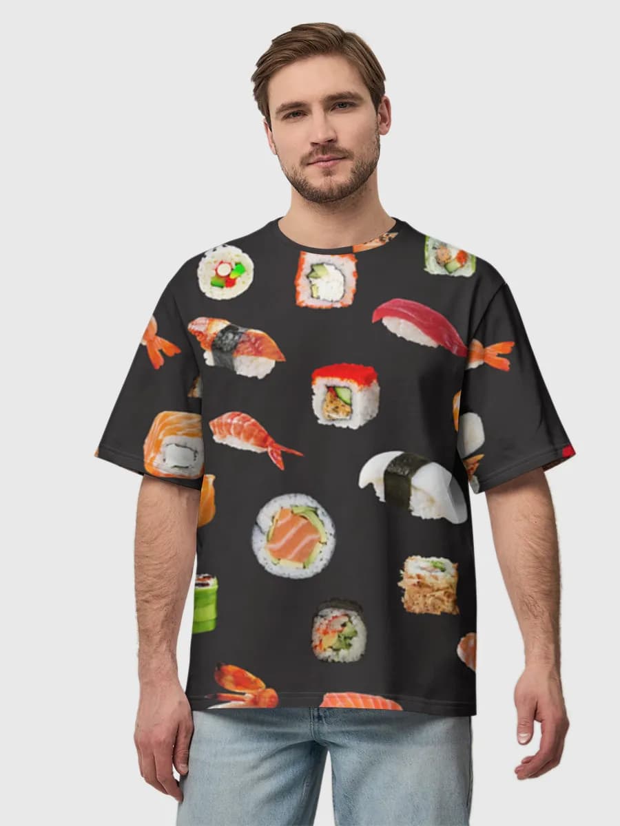 Men's oversized cotton T-shirt