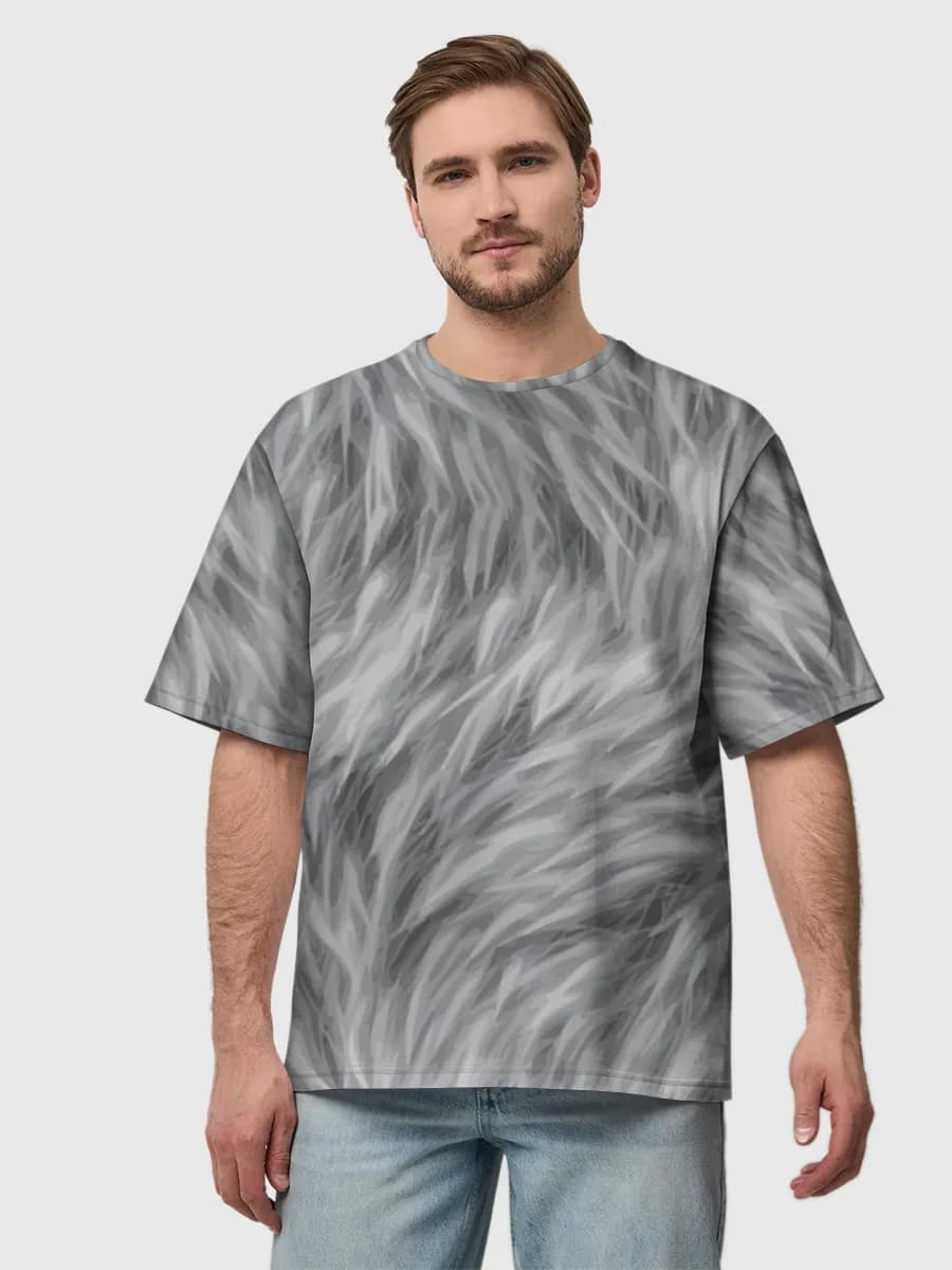 Men's oversized cotton T-shirt