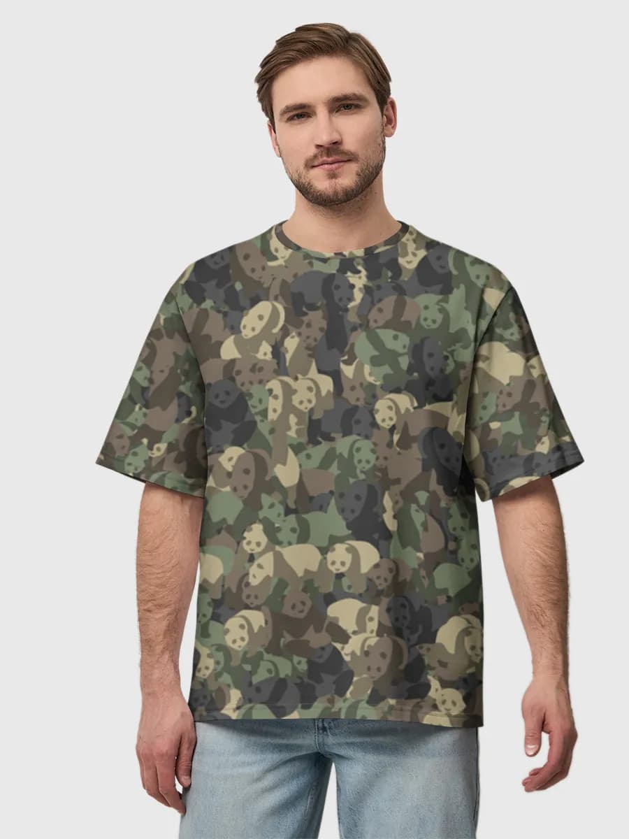 Panda Camo Collage