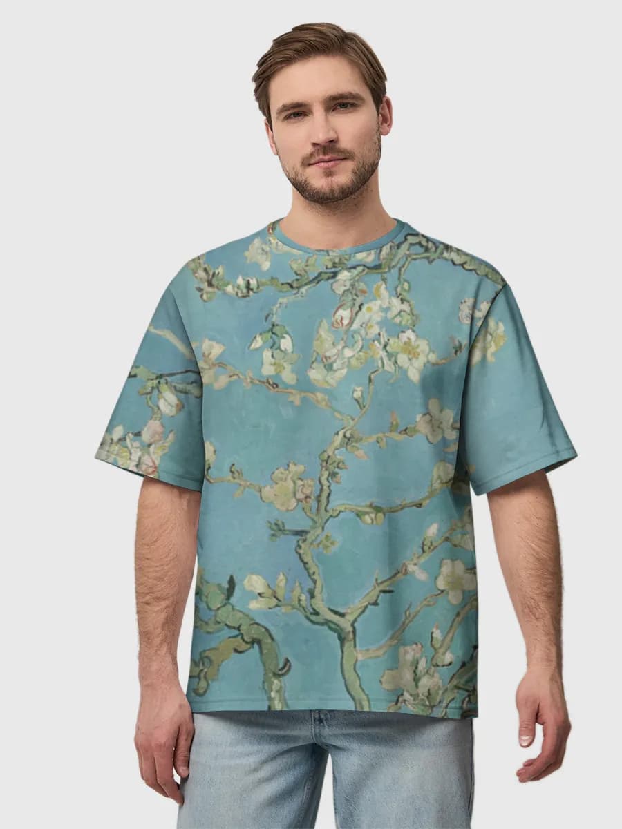 Men's oversized cotton T-shirt